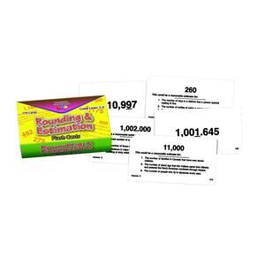 Learning Advantage 8693 Rounding and Estimation Flash Cards